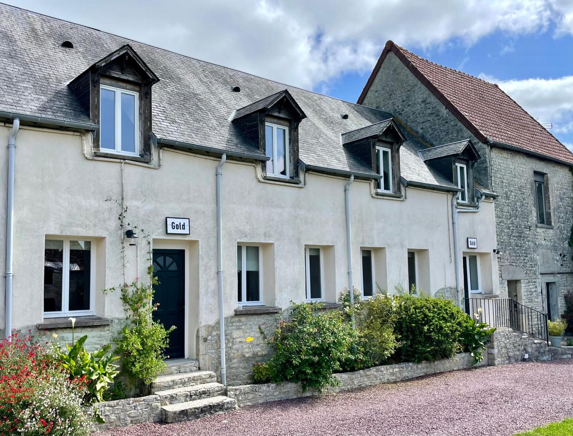 Gite Gold - La Ferme Delaunay Saint-Come-du-Mont Bagian luar foto